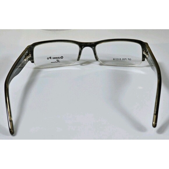 GIANNI PO PLATINUM  Women's Eyeglasses GP P05 51-18 135 black Italian Design New - Picture 3 of 14